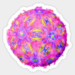 Round Mandala Sticker